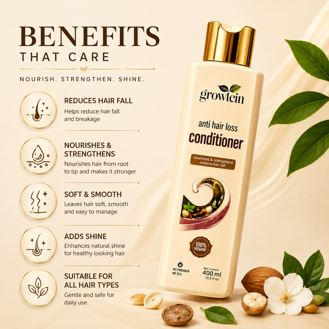 Growtein Anti Hair Loss Conditioner – 400ml