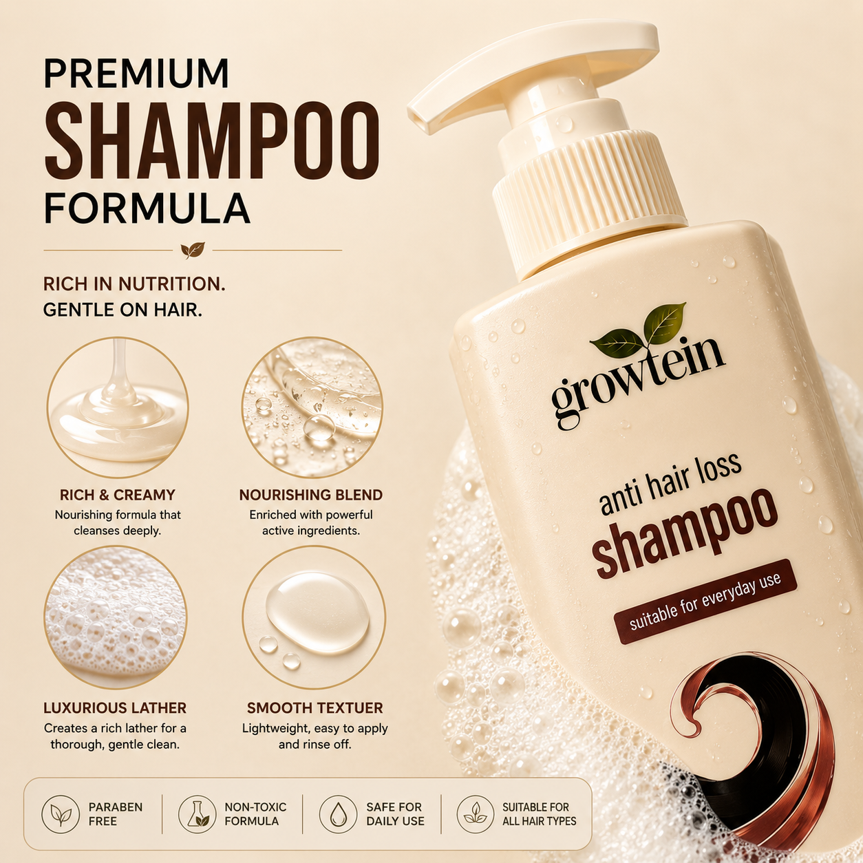 Grovtein Anti Hair Loss Shampoo
